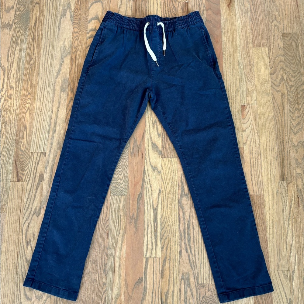 Rhone Men’s Drawstring Pant - Blue, size medium